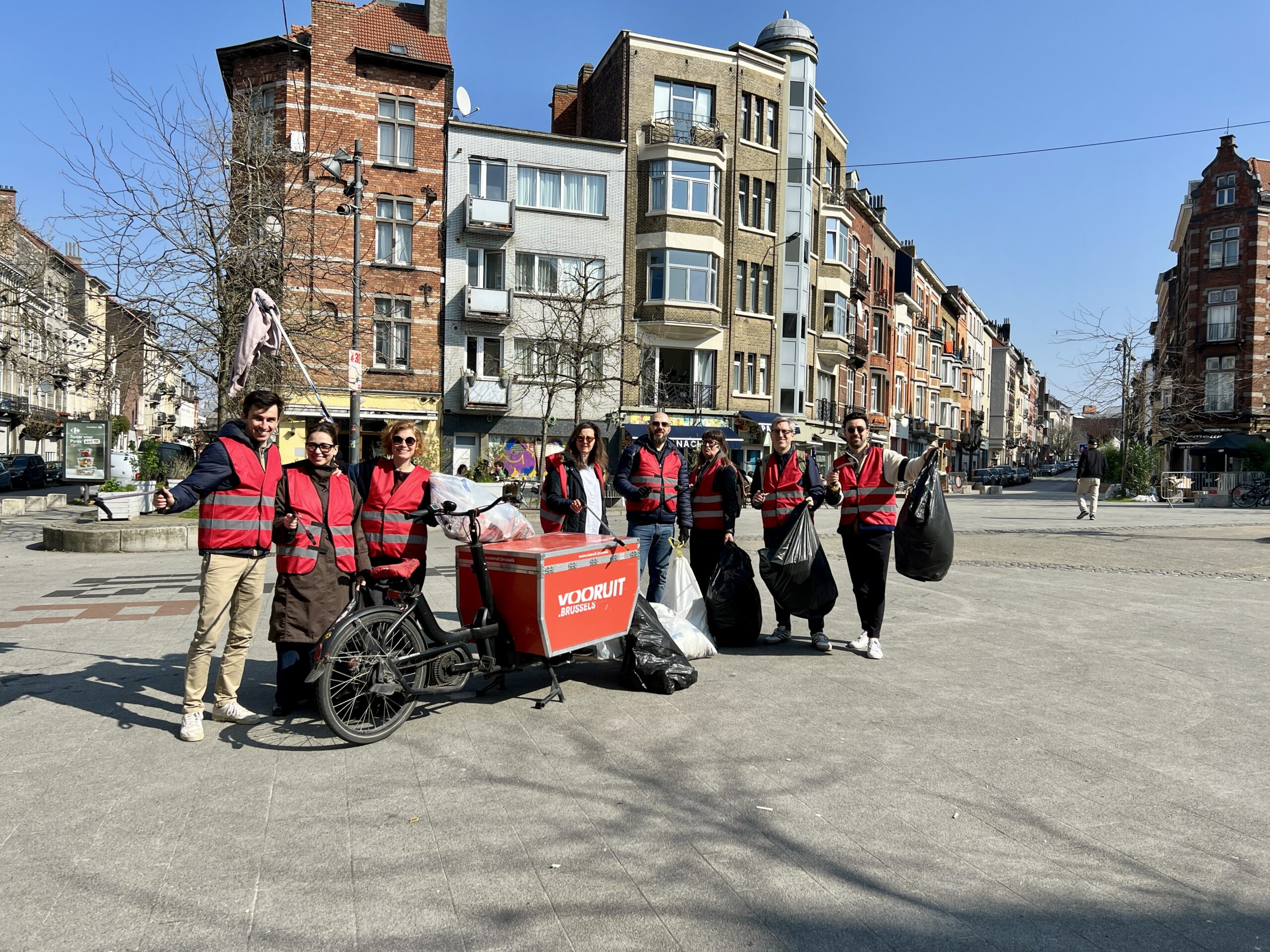 Vooruit.brussels houdt lenteschoonmaak in de Zuidwijk
